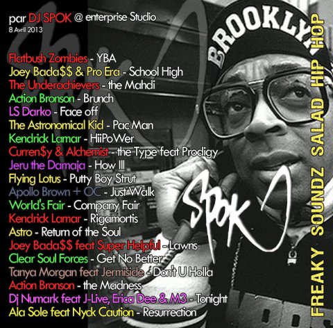 Freaky soundz salad hip hop - Dj Spok